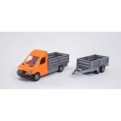 Спецтехника Tigres Mercedes-Benz Sprinter бортовий з причіпом (помара Фото 2