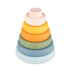 Развивающая игрушка Canpol пірамідка тактильна Фото 1