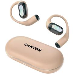 Наушники Canyon OnFlow 12 OWS ENC Beige Фото 1