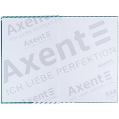 Книга записная Axent Lines А4, 96 аркушів, клітинка, зелена Фото 2