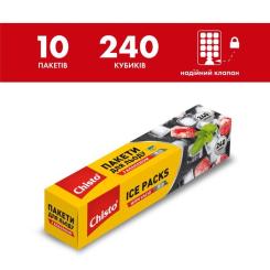 Пакетики для льда Chisto 240 кубиков Фото 1