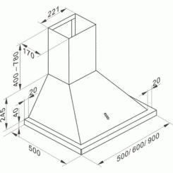 Вытяжка кухонная Kaiser A 9416 WBE Eco Фото 6