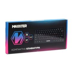 Клавиатура Maxxter KBM-C01B-UA USB UA Black Фото 4