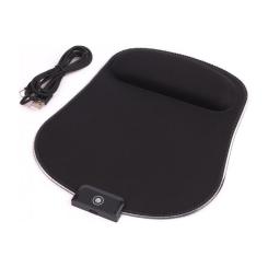 Коврик для мышки Maxxter MMP-LEDPAD-BK RGB Black Фото 1