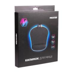 Коврик для мышки Maxxter MMP-LEDPAD-BK RGB Black Фото 3