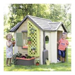 Игровой домик Smoby Life Садовий з кашпо та годівничкою Фото 6