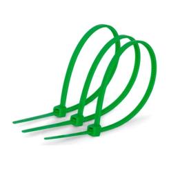 Стяжка Voltronic 150мм/2.5мм, зеленая, 1000шт=уп. Фото