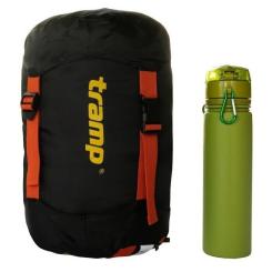 Спальный мешок Tramp Fjord Long Orange/Grey L Фото 11