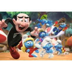 Пазл Trefl The Smurfs Уроки папы Смурфа 100 элементов Фото 1