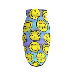 Курточка для животных WAUDOG Clothes "Смайлики на голубом" S40 Фото 1