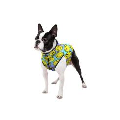 Курточка для животных WAUDOG Clothes "Смайлики на голубом" S40 Фото 2