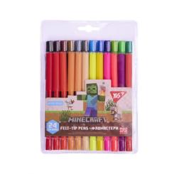 Фломастеры Yes Minecraft 24 цвета Фото