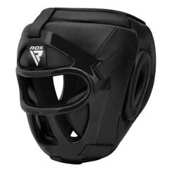 Боксерский шлем RDX T1 Grill Full Black S Фото 3