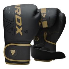 Боксерские перчатки RDX F6 Kara Matte Golden 8 унцій Фото
