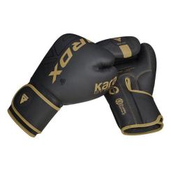 Боксерские перчатки RDX F6 Kara Matte Golden 8 унцій Фото 8