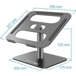 Подставка для ноутбука OfficePro LS956G Aluminum alloy Gray Фото 7