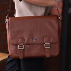 Сумка Brampton London Emissary Tan Фото 11