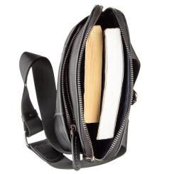 Сумка Shvigel Из винтажной кожи Черная Фото 5