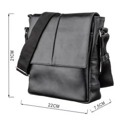 Сумка Shvigel Мессенджер Черная Фото 2