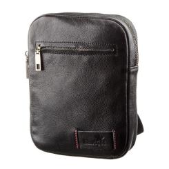 Сумка Shvigel Мужская кожаная Черная Фото