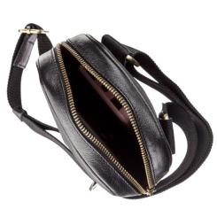 Сумка Shvigel Мужская кожаная Черная Фото 3