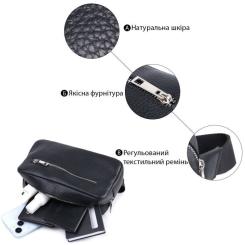 Сумка Shvigel Из натуральной кожи Черная Фото 3