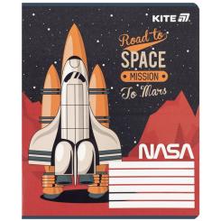 Тетрадь Kite NASA, 12 листов, клетка Фото 3