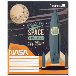 Тетрадь Kite NASA, 12 листов, клетка Фото 5