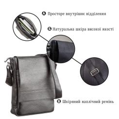 Сумка Shvigel Из натуральной кожи Черная Фото 3