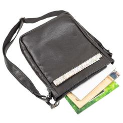 Сумка Shvigel Из натуральной кожи Черная Фото 4