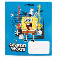 Тетрадь Kite SpongeBob SquarePants, 18 аркушів, клітинка Фото 9