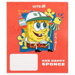Тетрадь Kite SpongeBob SquarePants, 18 аркушів, клітинка Фото 3