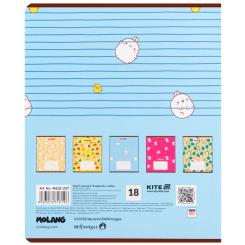 Тетрадь Kite Molang, 18 листов, линия Фото 10