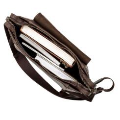 Сумка Shvigel Кожаная Коричневая Фото 5