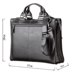 Сумка Shvigel Кожаная Черная Фото 2