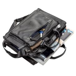 Сумка Shvigel Кожаная Черная Фото 4