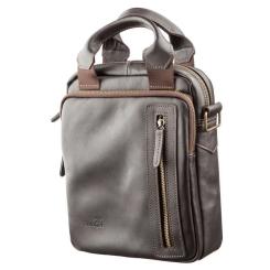 Сумка Shvigel В гладкой коже Коричневая Фото