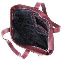 Сумка Shvigel Вінтажна шопер Бордова Фото 5