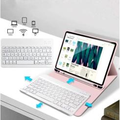 Чехол для планшета BeCover with keyboard Apple iPad Mini 7 2024 Pink Фото 3