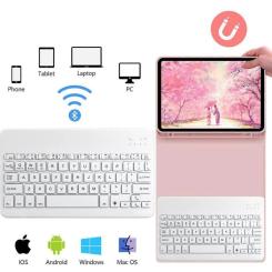 Чехол для планшета BeCover with keyboard Apple iPad Mini 7 2024 Pink Фото 4