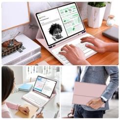 Чехол для планшета BeCover with keyboard Apple iPad Mini 7 2024 Pink Фото 6