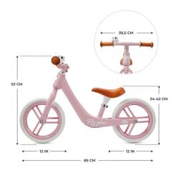 Беговел Kinderkraft Fly Plus Pink (KRFLPL00PNK0000) Фото 6