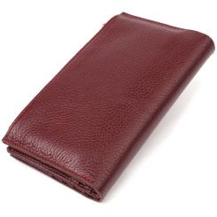Кошелек Canpellini Из натуральной кожи Бордовый Фото 1