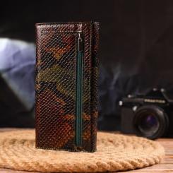 Кошелек Canpellini Из натуральной кожи Разноцветный Фото 8