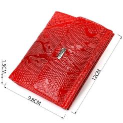 Кошелек Canpellini Из натуральной кожи Красный Фото 2