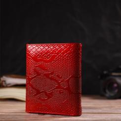 Кошелек Canpellini Из натуральной кожи Красный Фото 8