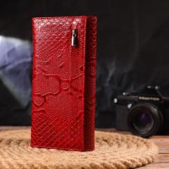 Кошелек Canpellini Из натуральной кожи Красный Фото 8