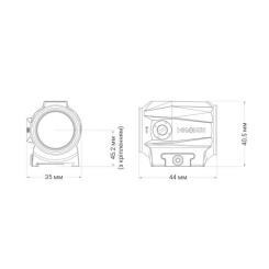 Коллиматорный прицел Holosun SCRS RD MRS Фото 9