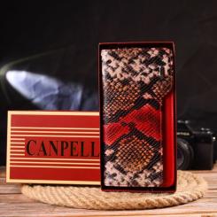Портмоне Canpellini Из натуральной кожи Разноцветное Фото 10