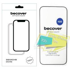 Стекло защитное BeCover Apple iPhone 16e 10D Black Фото